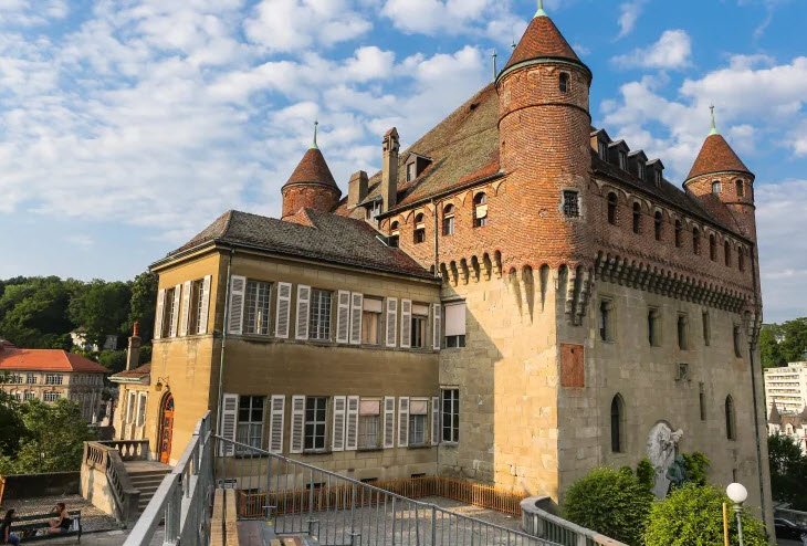 Beaulieu Castle, Lausanne, Switzerland, Switzerland